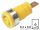4mm Secured Socket Yellow/Green - HIRSCHMANN - SEB2620-F6.3GREEN/YELLOW(972356188)