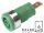 4mm Secured Socket Green - HIRSCHMANN - SEB2620-F6.3GREEN(972356104)