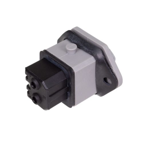 STAKEI2GREY(930647106) - ipari 2+1-pólusú aljzat szerelhető, szürke 250V/16Aac/10Adc IP54, Horony nélkül - HIRSCHMANN