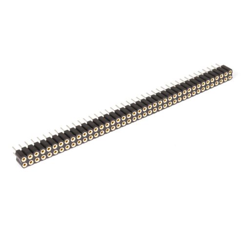 2 X 40G RM=2.0mm Buchsenleiste - FISCHER ELEKTRONIK - BLY280