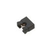 JUMPER nyitott mini fekete - TAIWAN KING PIN TERMINAL - HMJ254-02O-46B