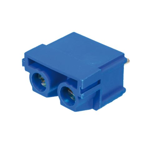 360-021-12-00 - 2-pólusú NYÁK-os sorkapocs RM=7.5mm kék, 13mm magas - KARSON