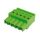 AKZ1110/5-5.08-GREEN - sorkapocs 5-pólusú lengő aljzat RM2 (5.08mm) STLZ 9../5-típushoz - PTR MESSTECHNIK