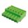 AKZ1110/6-5.08-GREEN - sorkapocs 6-pólusú lengő aljzat RM2 (5.08mm) STLZ 9../6-típushoz - PTR MESSTECHNIK