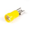 6.3 X 0.8 mm Yellow Crimp Quick Connect FASTON .250