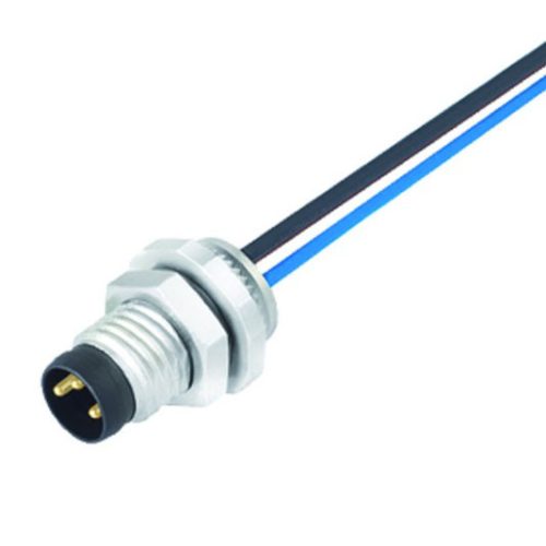 0934218604 - M8 ipari 4-pólusú dugó, szerelhető 768, 20cm vezetékkel IP67 - BINDER