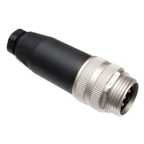 9924451205 - 7/8 5-pólusú lengő dugó 4+PE 6-8mm kábelbevezető BINDER 820 (7/8 inch) - BINDER