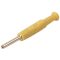 2mm Banana Plug Yellow - HIRSCHMANN - MST3YELLOW(973509103)