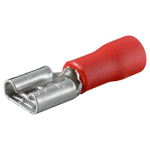 6.3 X 0.8 mm-FXP piros préselhető FASTON - FIXPOINT