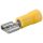 6.3 X 0.8 mm-FXP sárga préselhető FASTON - FIXPOINT