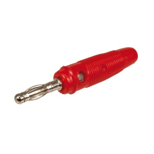 4mm banán dugó piros
