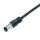 77-3529-0000-50704-0500 - M12-A ipari 4-pólusú dugó 5m vezetékkel, Binder 763, 250V/4A, IP67 - BINDER