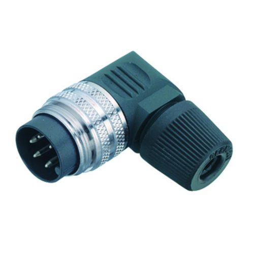 0901357003 - M16 3-pólusú 90° lengő dugó Tömszelencével d=4-6mm BINDER 682, IP40 - BINDER