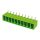 STLZ1550/10G-3.81-H-GREEN - 90° sorkapocs 10-pólusú NYÁK-os dugó RM1.5 (3.81mm) - PTR MESSTECHNIK