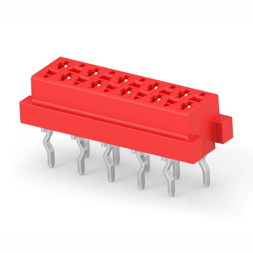 1-215079-0 - MICRO MATCH 10-pólusú NYÁK-ba ültethető aljzat RM=1.27mm, Reel - TE CONNECTIVITY