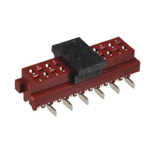 MMF-012-HB50-99/B - SMD MINI MATE 12-pólusú NYÁK-ba ültethető aljzat RM=1.27mm Reel - E-TEC