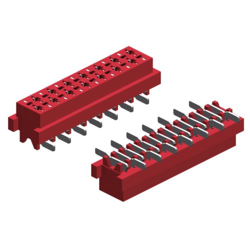 MMF-014-HB50-99/B - SMD MINI MATE 14-pólusú NYÁK-ba ültethető aljzat RM=1.27mm, Reel - E-TEC