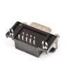 DS1037-01-09MNAKT74 - D-SUB 09 Euro beültethető dugó 90°, 9.4 mm - CONNFLY