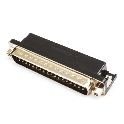 DS1037-01-37MNAKT74 - D-SUB 37 Euro beültethető dugó 90°, 9.4 mm - CONNFLY