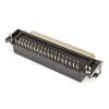 DS1037-01-37MNAKT74 - D-SUB 37 Euro beültethető dugó 90°, 9.4 mm - CONNFLY