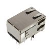 SI-52003-F - RJ45 beépíthető aljzat 90° LED-ekkel - STEWART CONNECTOR