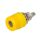 4mm Banana Socket Yellow - HIRSCHMANN - BIL20YELLOW(930176103)