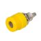   4mm Banana Socket Yellow - HIRSCHMANN - BIL20YELLOW(930176103)