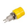 4mm Banana Socket Yellow - HIRSCHMANN - BIL20YELLOW(930176103)