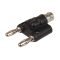   1269 - BNC-4mm banán átalakító, BNC aljzat/4mm dugó GE-860 - POMONA ELECTRONICS