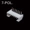   S7B-PH-K-S(LF)(SN) - tüskesor NYÁK-ba 90° 7-pólusú RM=2,0mm I=1A hajlított - JST