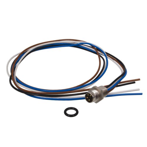 ELST4408RVFM805 - M8 4-pol szerelhető dugó, IP67, vezetékekkel - HIRSCHMANN