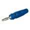 4mm-GOB Banana Plug Blue - GOOBAY - 11482