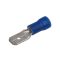  3911S - csatlakozó, 6.3X0.8mm kék préselhető 1.5-2.5mm² dugó FASTON .250 - VOGT