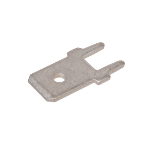 3866a.68 - csatlakozó, 6.3 x 0.8 mm, 14mm, NYÁK-ba ültethető egyenes sarus csatlakozó FASTON .250 - VOGT