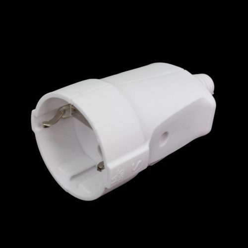 Mains earthed socket