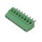   1725711 - 8-pólusú NYÁK-os sorkapocs RM=2.54mm zöld, 12mm magas - PHOENIX CONTACT