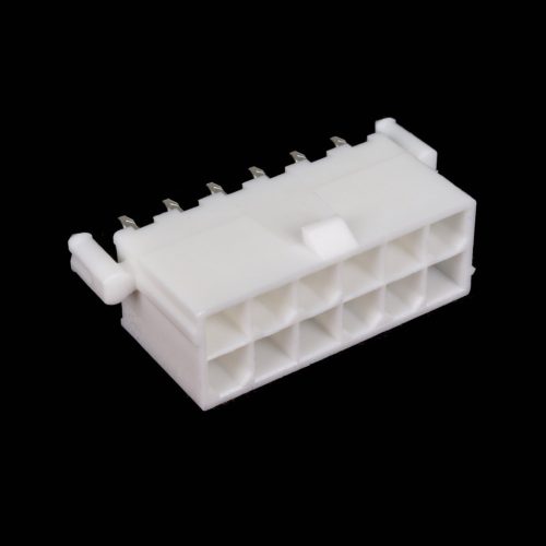 46015-1203 - Mini-Fit Plus, 12-pólusú, NYÁK-ba ültethető dugó - MOLEX