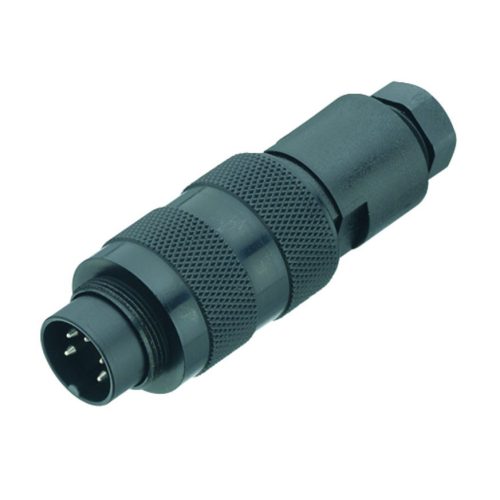 0904957024 - M16 ipari 24-pólusú dugó, lengő, M16, IP67, BINDER 723 - BINDER