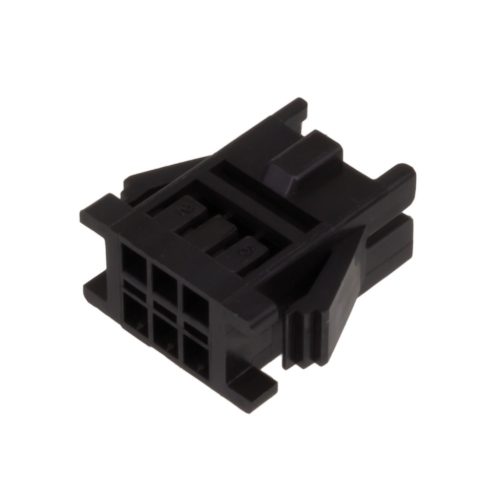 DF11-6DEP-2C - tüskesor, szalagkábelre RM=2.0mm 2 X 3-pólus, préselhető - HIROSE