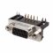   A-DF09A/KG-T2 - D-SUB 09 USA beültethető aljzat 90°, 7.2mm - ASSMANN