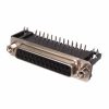 57DBDR2D-25AMS0BA-01 - D-SUB beültethető aljzat 90°, 9,4mm, fekete - AMTEK