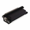 57DBDR2D-25AMS0BA-01 - D-SUB beültethető aljzat 90°, 9,4mm, fekete - AMTEK
