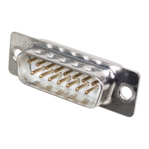 A-DS15LL/Z - D-SUB 15 forrfüles dugó - ASSMANN