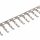311103G500 - tüskesor, aljzat betét, 0,3..0,6mm2, 2.5A (500 db/tekercs) - LUMBERG