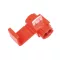 Vezeték közösítő 2-pólus, 0,5mm -1mm², piros - NONAME
