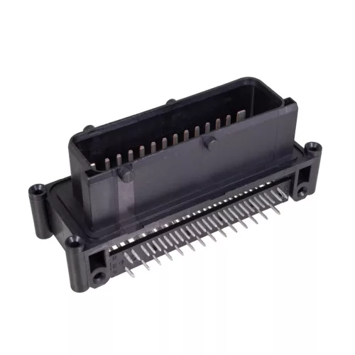 1-967280-1 - tüskesor 3-soros 42-pólus, RM=4mm, 90°, NYÁK-ba - TE CONNECTIVITY