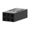  90143-0006 - tüskesor, 6-pólus lengő aljzat ház, RM=2.54mm C-GRID - MOLEX