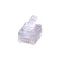   MHRJ126P6CR - RJ12 6-pólusú lengő telefon csatlakozó préselhető - MH CONNECTORS