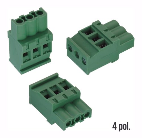 Terminal Block, 4-pole Socket for Cable RM2 (5.08mm) for CPM 5,08/4