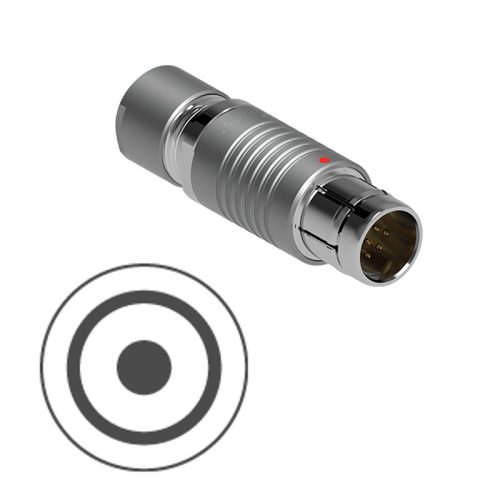 S 102 A002-600 Ø4.7 - FISCHER CONNECTORS - 100252